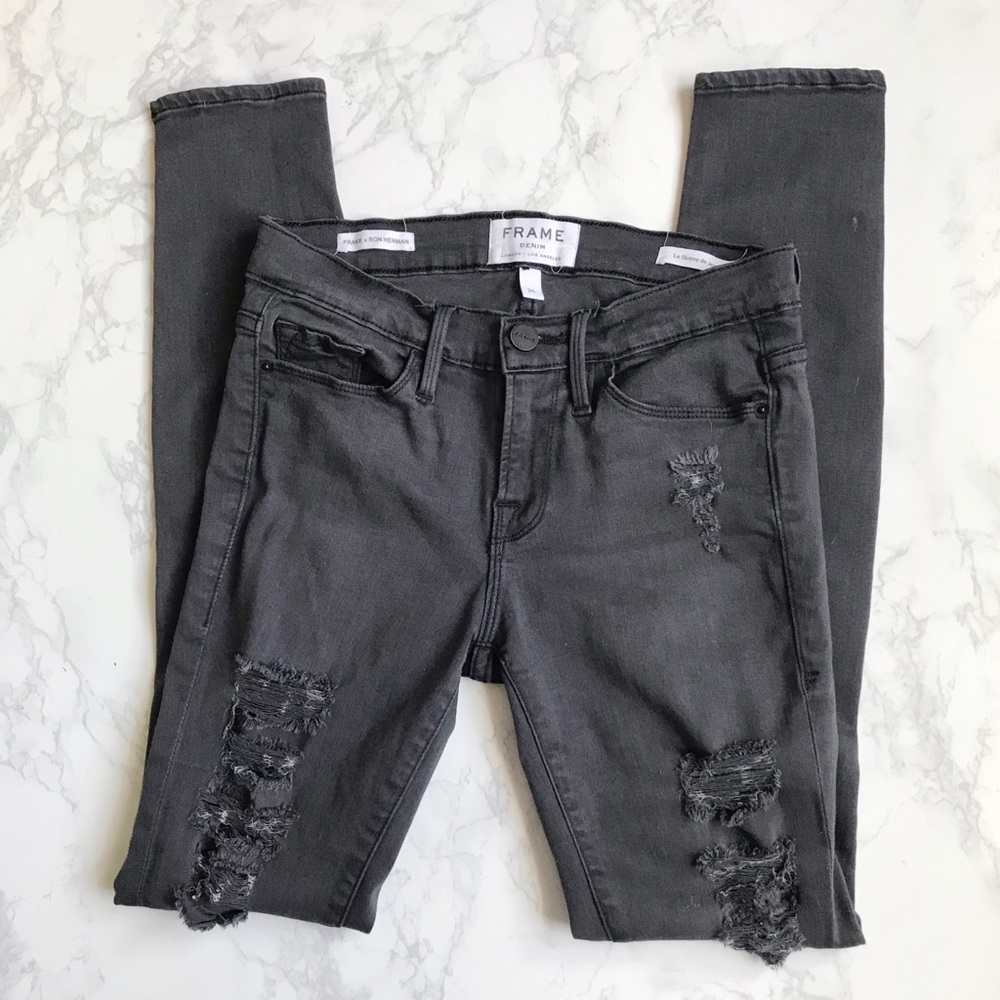 Frame X Ron Herman Le Skinny Jeanne Jeans